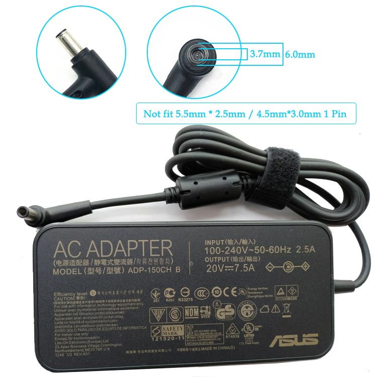 Replacement Adapter for ASUS G731GT-AU035T Adapter