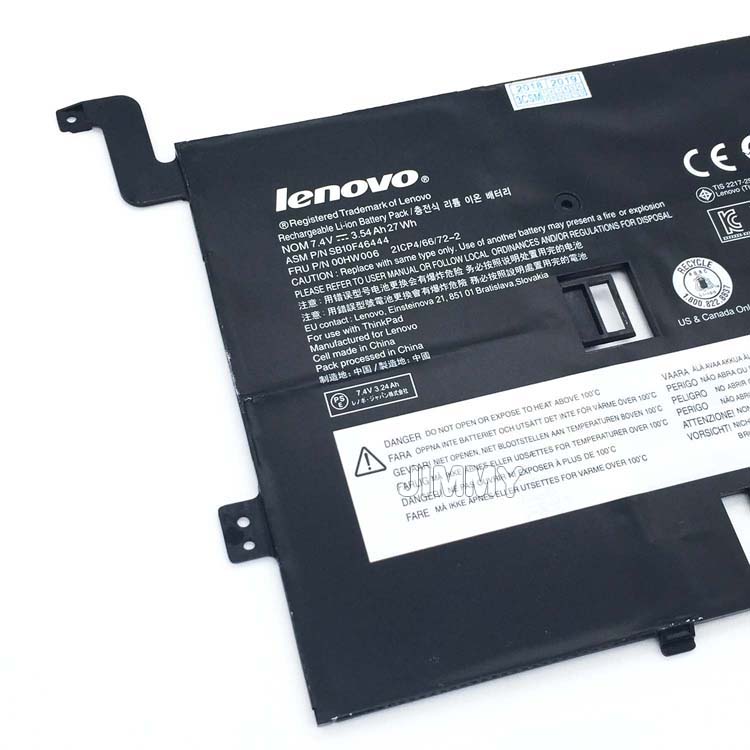 LENOVO SB10F46445 battery