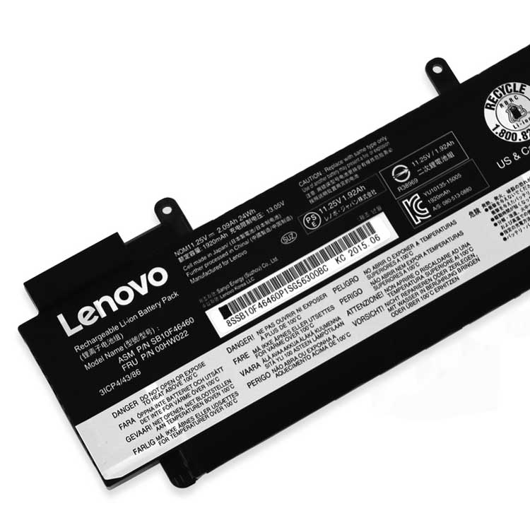 Lenovo Lenovo ThinkPad T470s Series battery