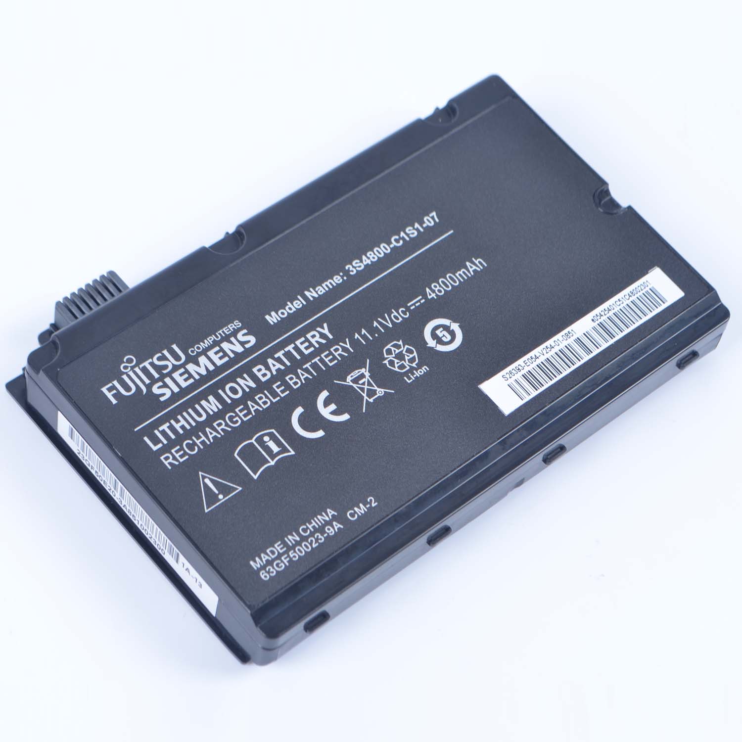 Replacement Battery for FUJITSU 3S4400-C1S5-07 battery