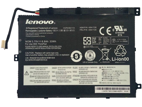 Replacement Battery for LENOVO ThinkPad Tablet 10 battery