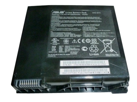 Replacement Battery for Asus Asus G74SX-A2 battery