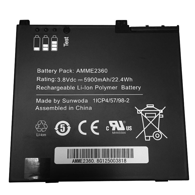 Replacement Battery for FUJITSU 1ICP4/57/98-2 battery