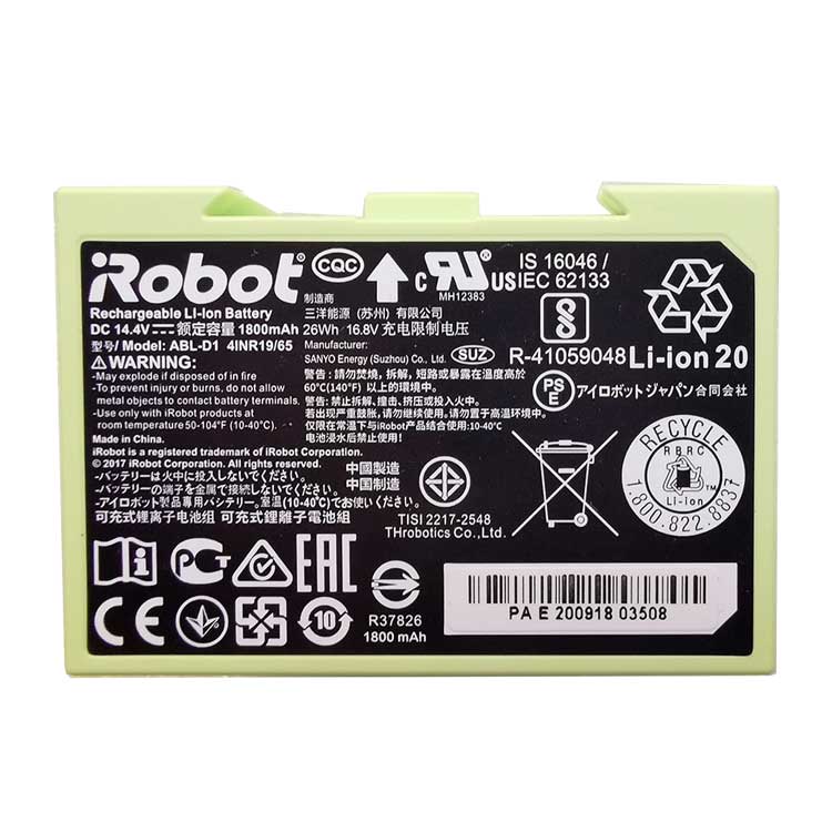 Replacement Battery for IROBOT ABL-D1 battery