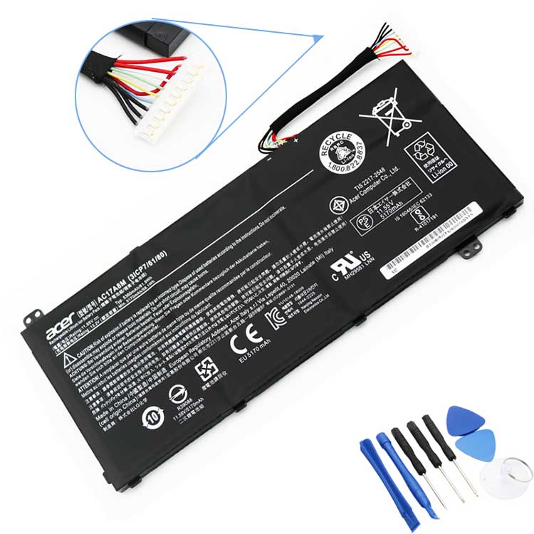 Acer Spin 3 SP314-52 X3410-M s... battery