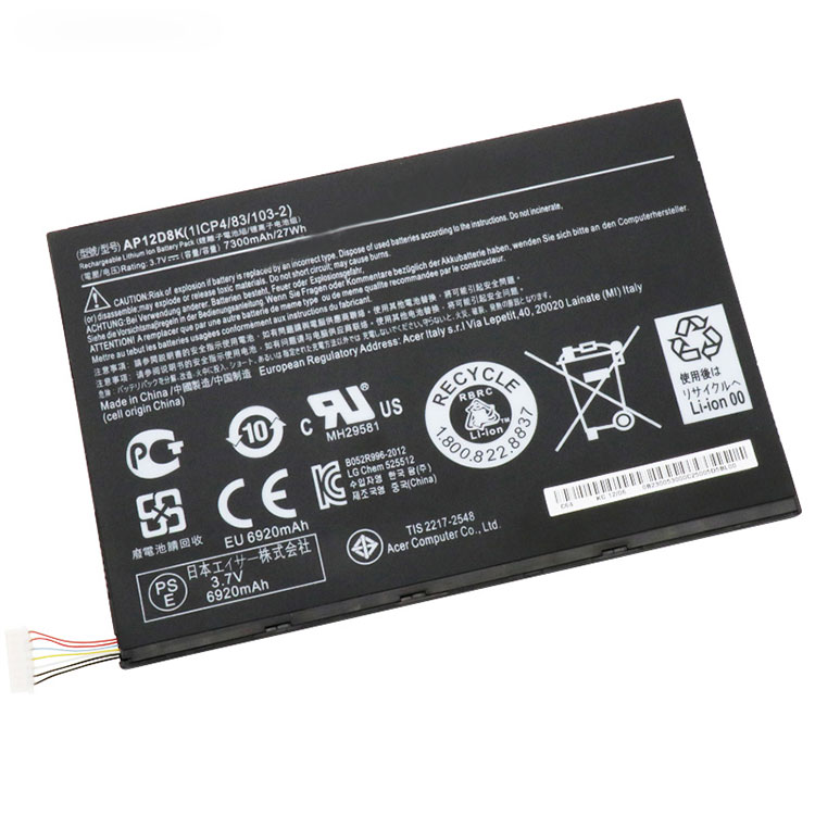 Replacement Battery for ACER Iconia W510-1892 battery