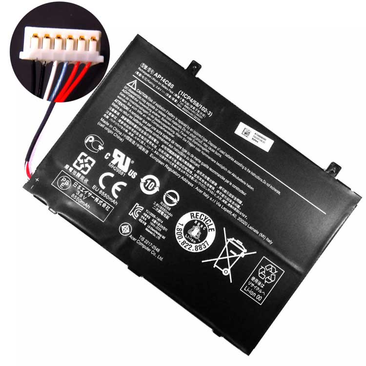 Replacement Battery for ACER 1ICP4/58/102-3 battery