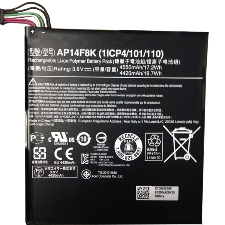 Replacement Battery for Acer Acer Iconia Tab A1-850 battery