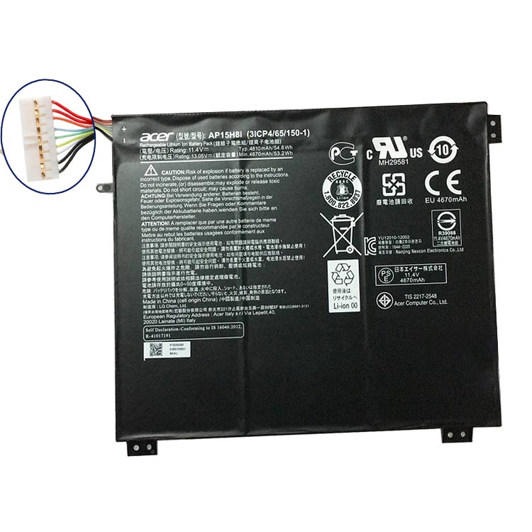 Replacement Battery for ACER 3ICP4/65/150-1 battery