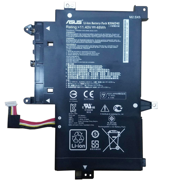 Replacement Battery for ASUS ASUS TP500LN Serie battery