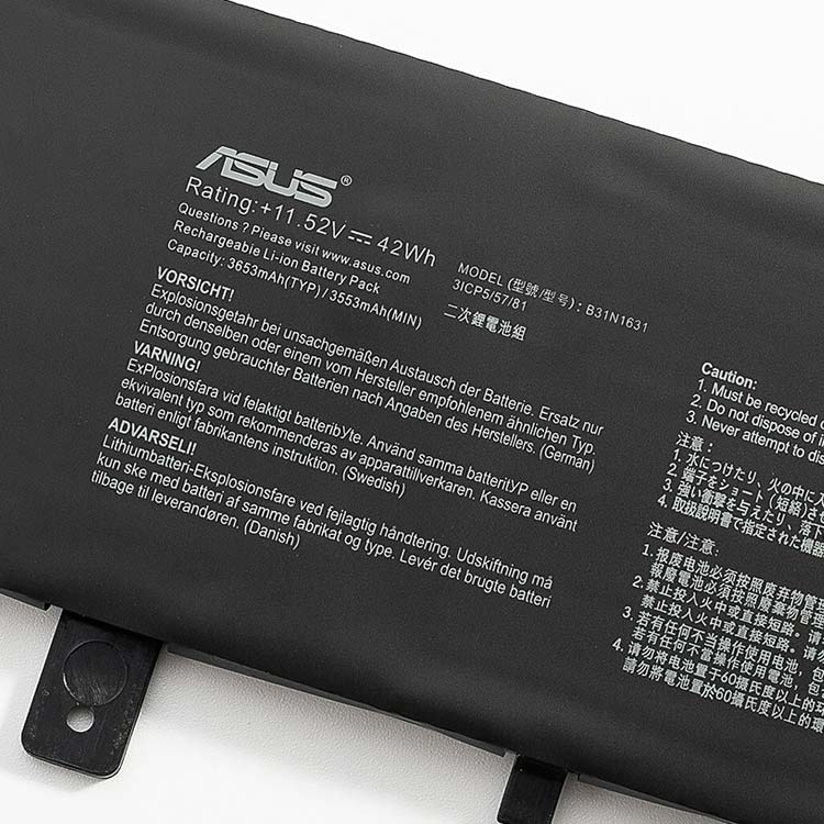 ASUS X505ZA-EJ509T battery