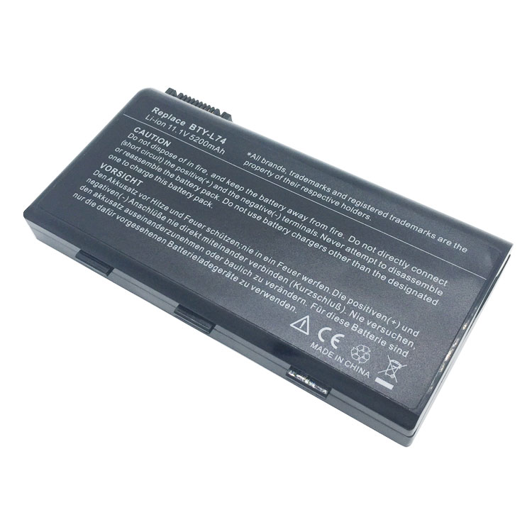 Replacement Battery for MSI CX600-049US battery