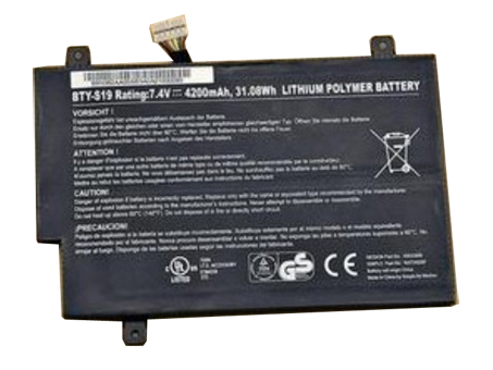 Replacement Battery for MSI 40033906 battery