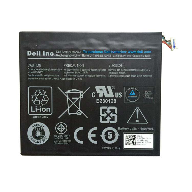 Replacement Battery for DELL TO3G battery