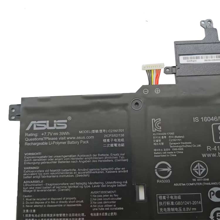Asus Asus S406UA-BM191T battery