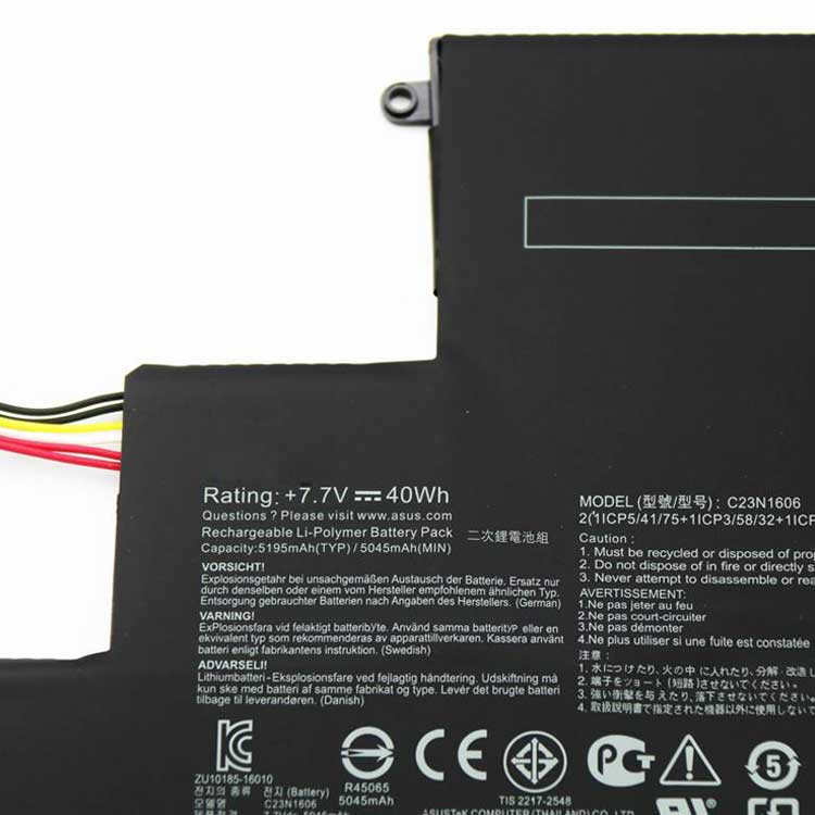 ASUS UX390UA-GS046T battery
