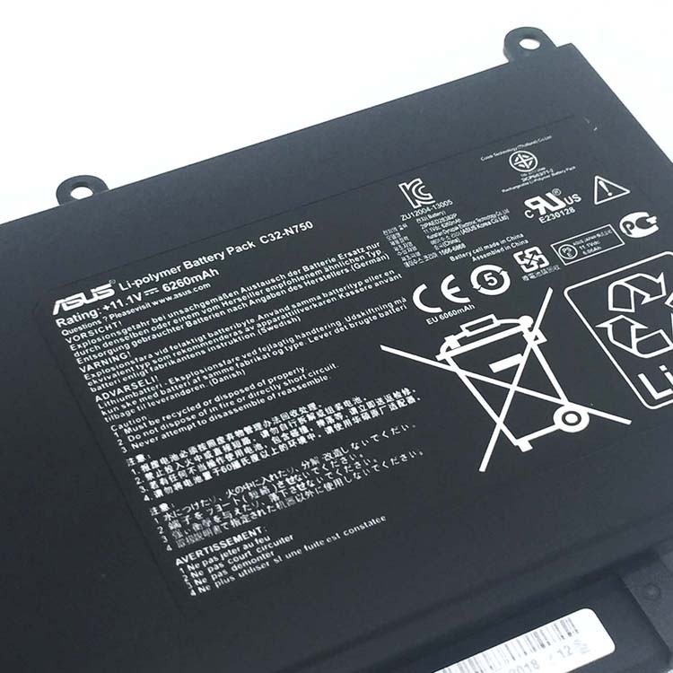 Asus Asus N750JV battery