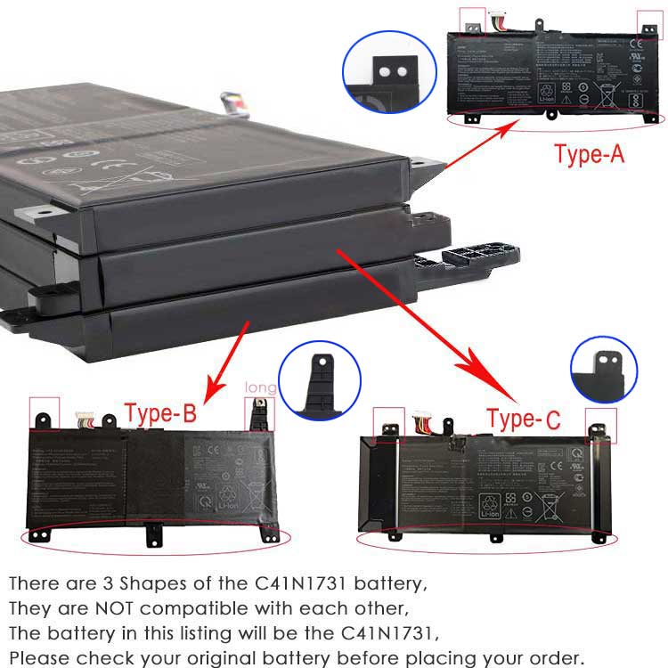 ASUS G715GW-EV039T battery