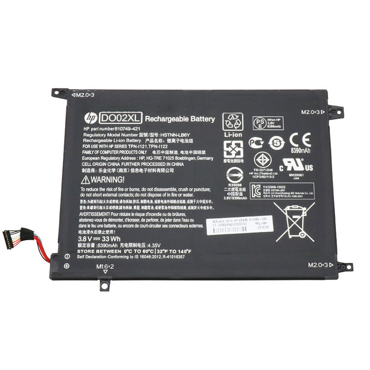 Replacement Battery for HP DO02XL battery