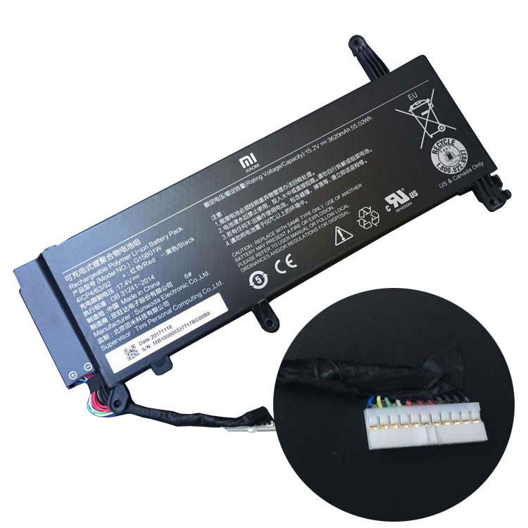 Replacement Battery for XIAOMI G15B01W battery