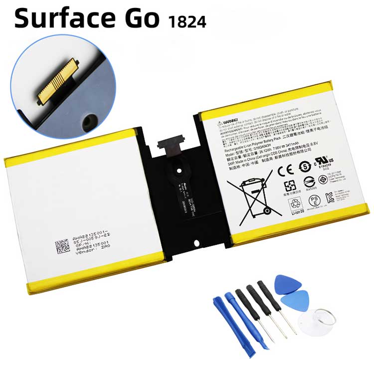 Replacement Battery for Microsoft Microsoft Surface go 1824 battery