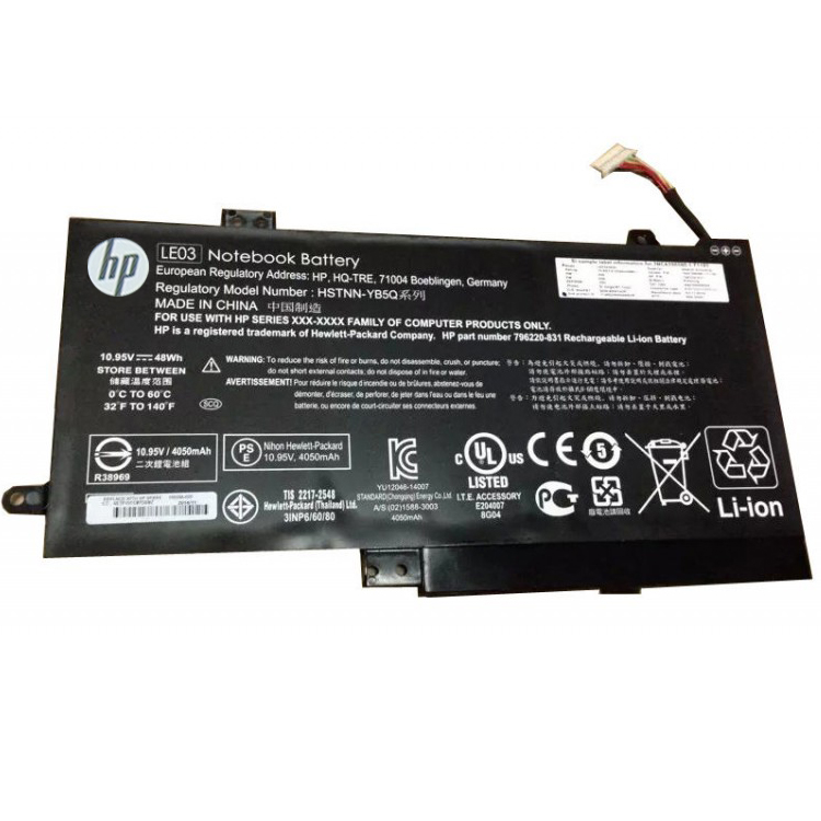 Replacement Battery for HP 796220-831 battery