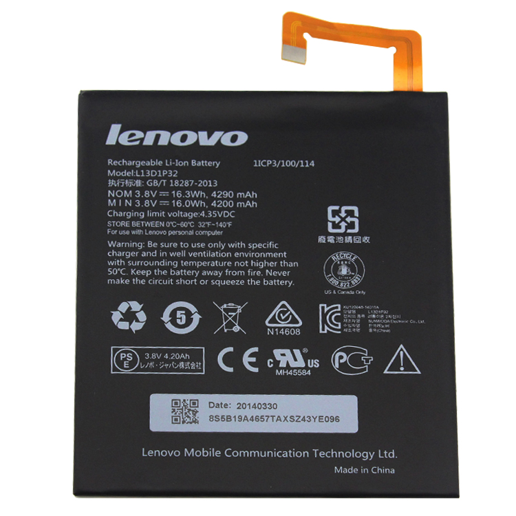 Replacement Battery for Lenovo Lenovo Ideapad A8-50 A5500 battery