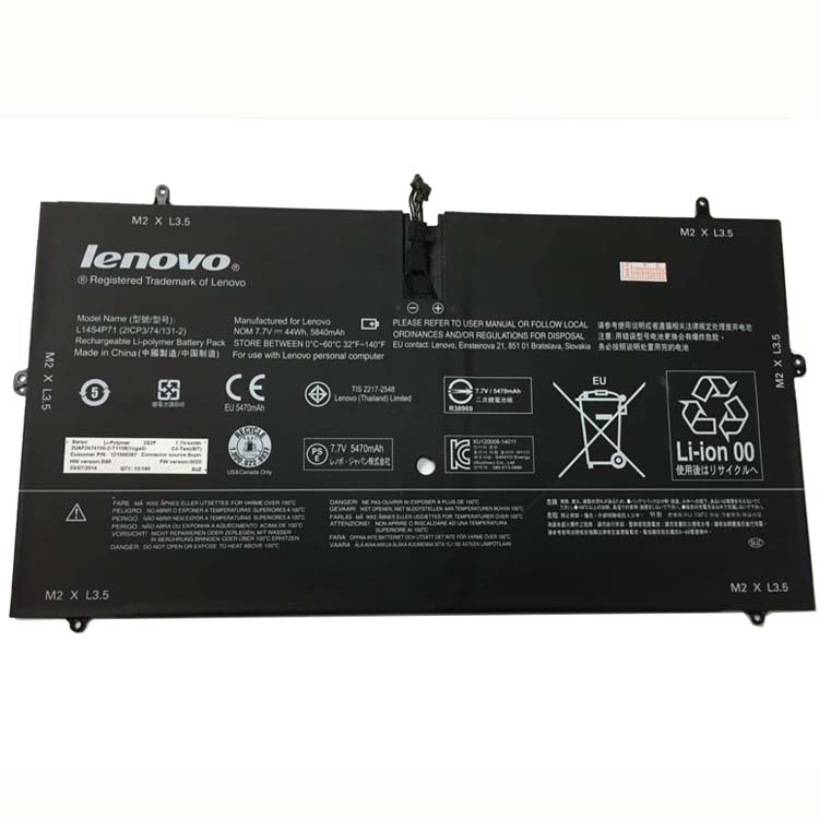 Replacement Battery for Lenovo Lenovo Yoga 3 Pro-I5Y70(L) battery