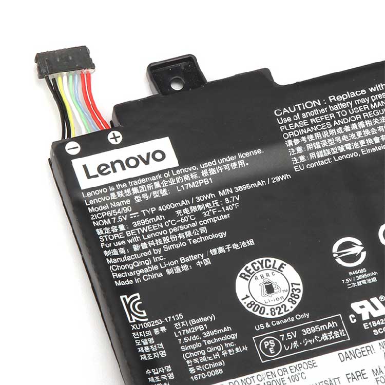 LENOVO 5B10Q13163 battery