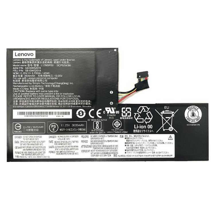 Replacement Battery for Lenovo Lenovo 500e Chromebook 2nd Gen - Type 81MC battery