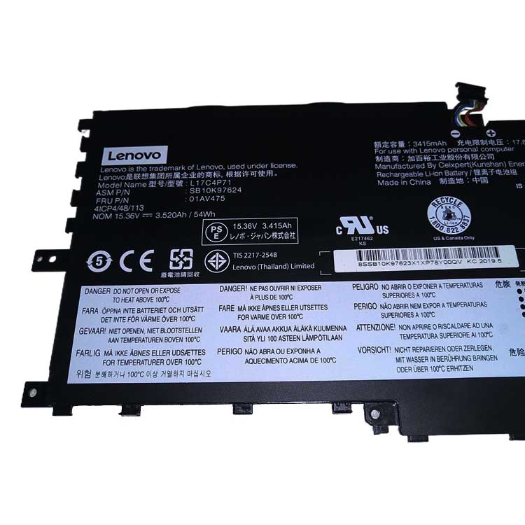 Lenovo Lenovo ThinkPad X1 Yoga 2018 Series battery