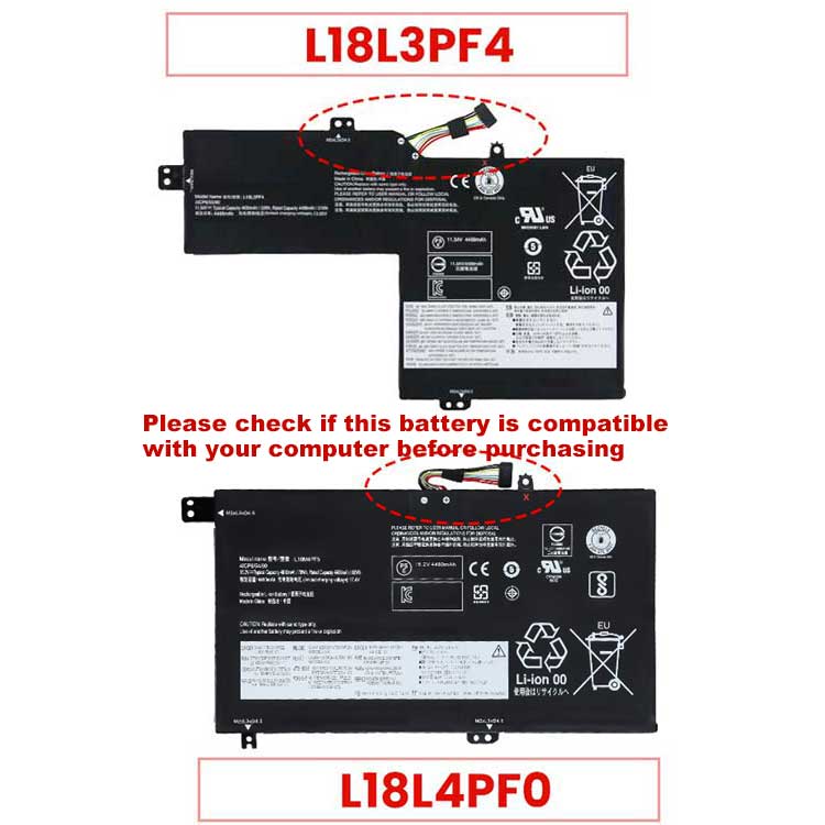 LENOVO L18L3PF4 battery