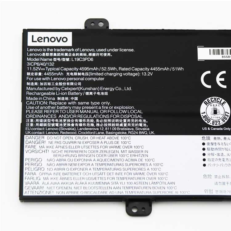 LENOVO L19D3PD6 battery