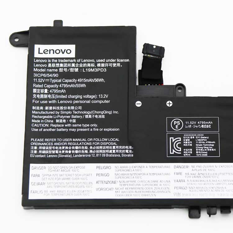 LENOVO LENOVO xiaoxin Pro-13IML 2019 battery