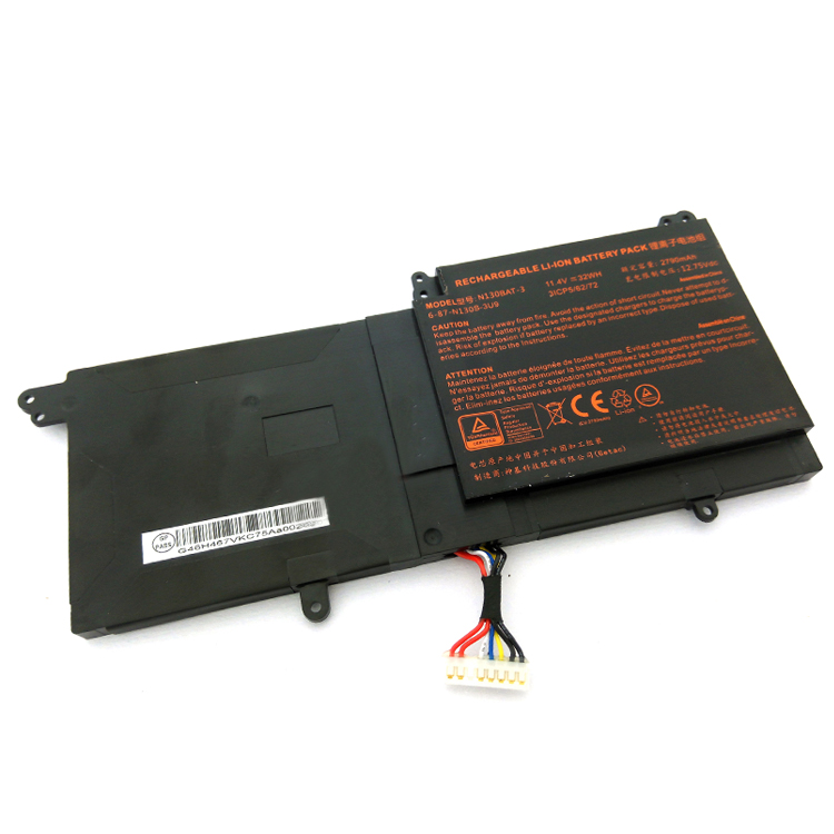 Replacement Battery for CLEVO 6-87-N130S-3U9A battery