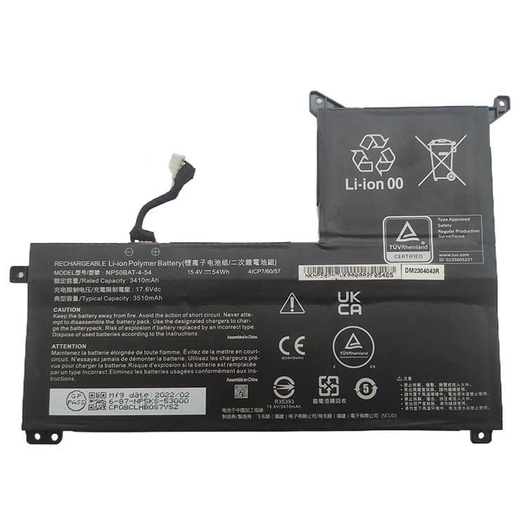 Replacement Battery for CLEVO NP50BAT-4-54 battery