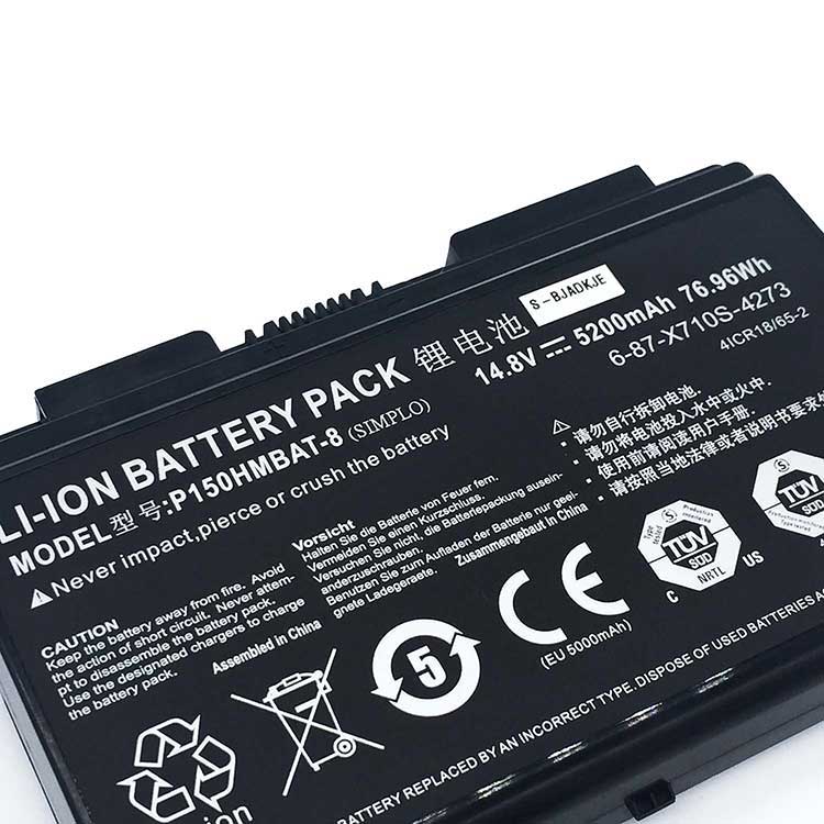 CLEVO 6-87-X710S-4271 battery