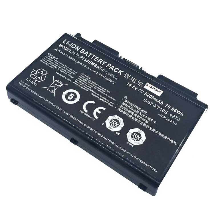 Replacement Battery for CLEVO CLEVO P150HM battery