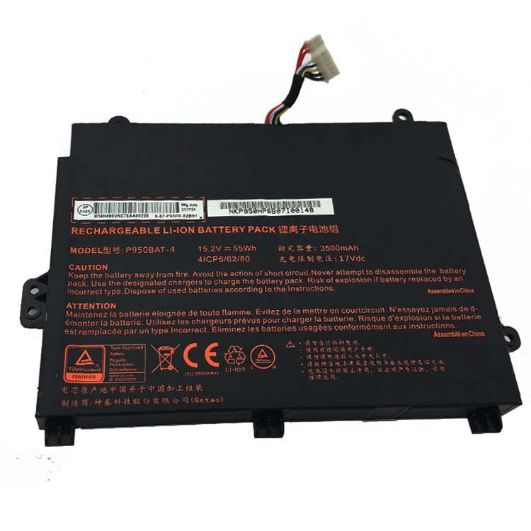 Replacement Battery for CLEVO P950HR battery