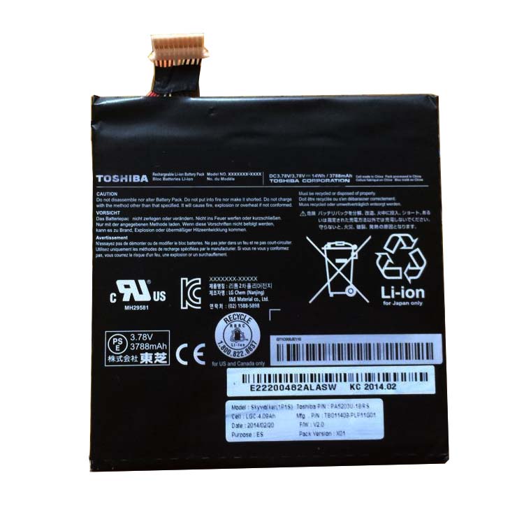 Replacement Battery for TOSHIBA C2-X1-b29 battery
