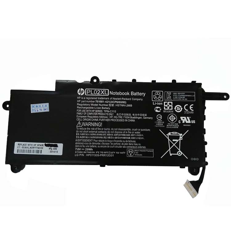 Replacement Battery for HP HSTNN-LB6B battery