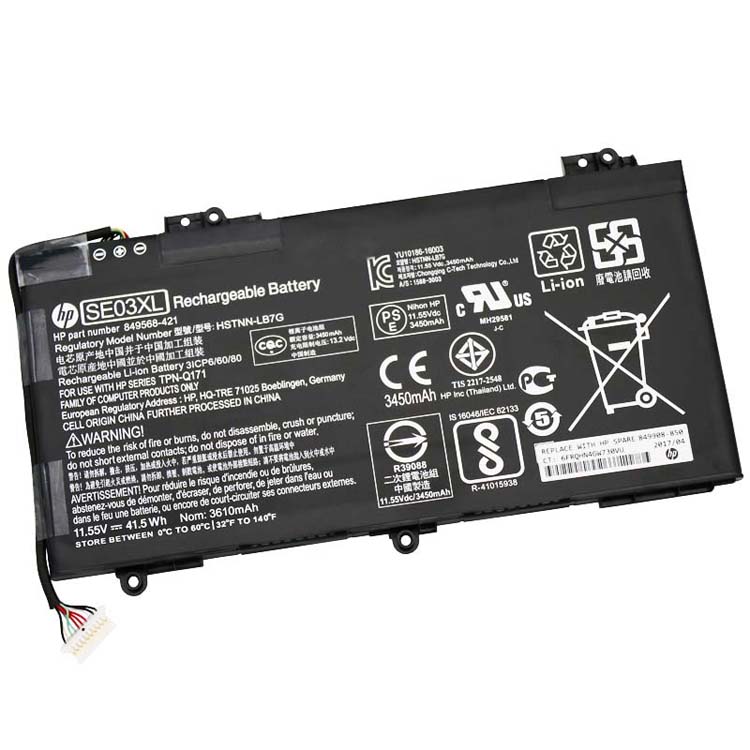 Replacement Battery for HP TPN-Q171 battery