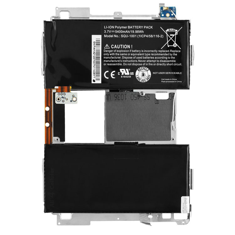 Replacement Battery for BLACKBERRY 916TA014F 916TA029H 921600001 1ICP4/58/116-2 SQU-1001 battery