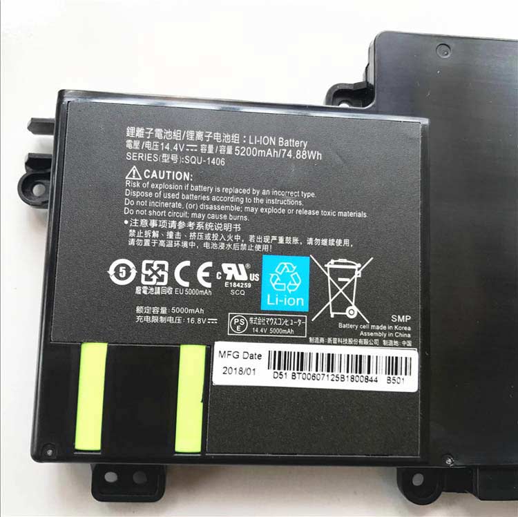 THUNDEROBOT SQU-1406 battery