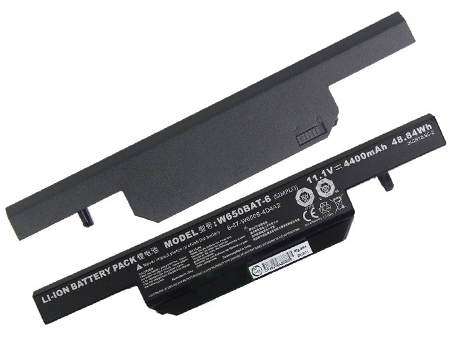 Replacement Battery for HASEE W650BAT-6 battery