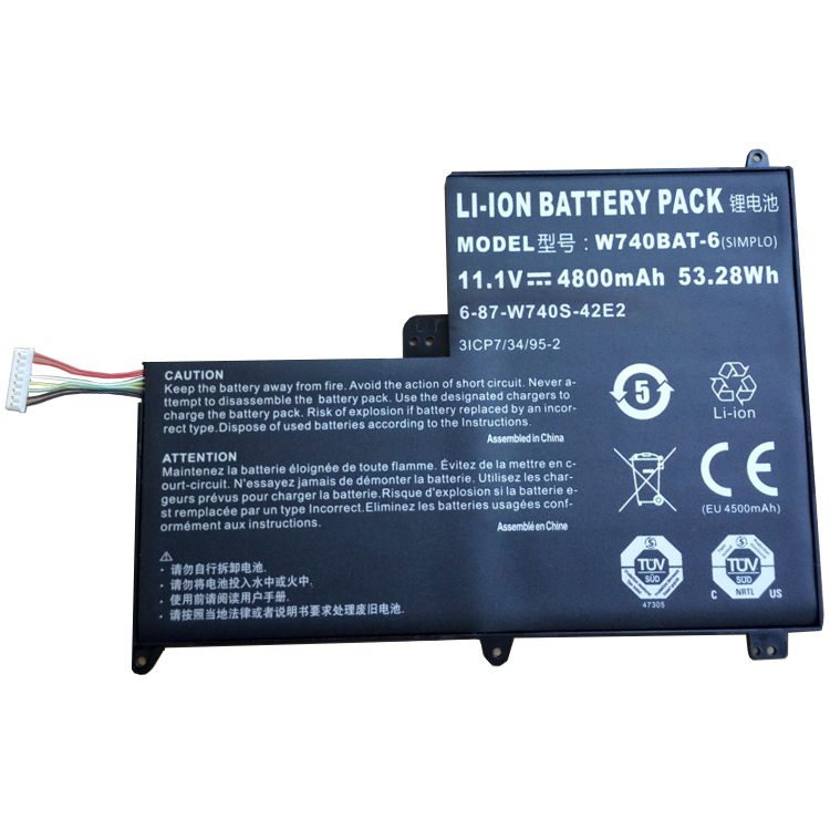 Replacement Battery for Clevo Clevo S413 battery