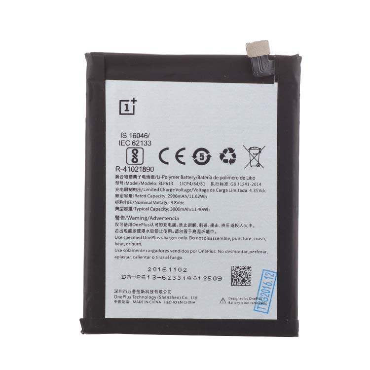 ONEPLUS 3 A3000 A3003... battery